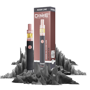 Dime Industries | Black Ice | Rosin All-In-One Rechargeable Vape | 0.6g