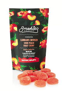 Smokiez | Sour Peach | Fruit Chews | 100mg