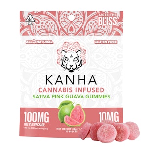 Kanha | Pink Guava | Gummies | 100mg