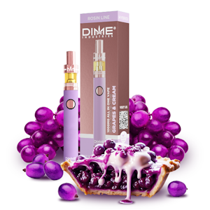 Dime | Grapes N Cream | Rosin All-In-One Rechargeable Vape | 0.6g