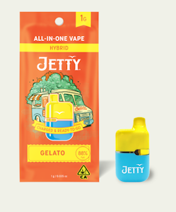 Jetty | Gelato | Gold All-In-One Vape | 1g