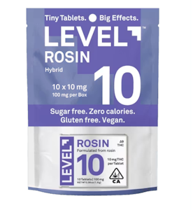Level | Rosin | Tablets | 10mg | 10pk