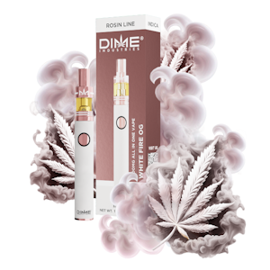 Dime Industries | White Fire OG | Rosin All-In-One Rechargeable Vape | 0.6g
